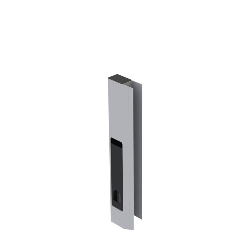 Închidere laterală verticală L 350 mm /cu fereastră/fără lemă/stânga RAL