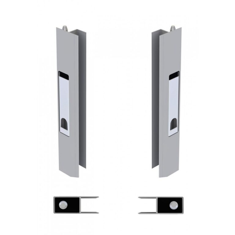 Închidere laterală verticală 400 INOX Dreapta fără capăt
