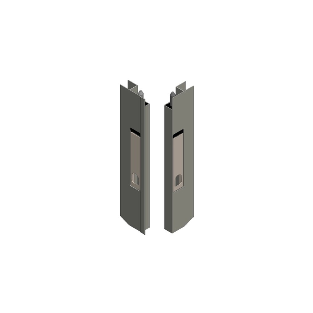 Închidere laterală verticală 500 INOX Dreapta fără capăt Închidere laterală verticală 500 INOX Dreapta fără capăt