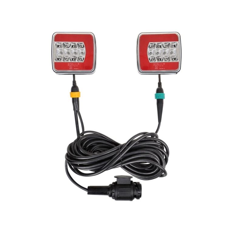 Kit de iluminare LED 4F pentru remorcă cu magneți