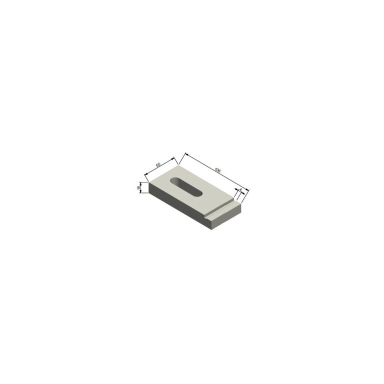 Jumper din aluminiu 106x15x4