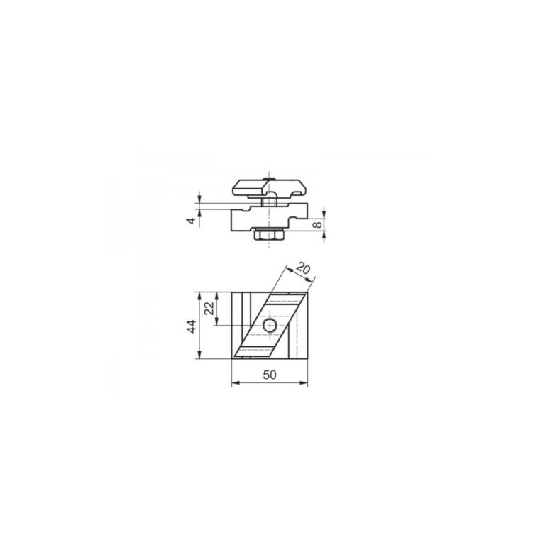 Jumper de conectare din aluminiu