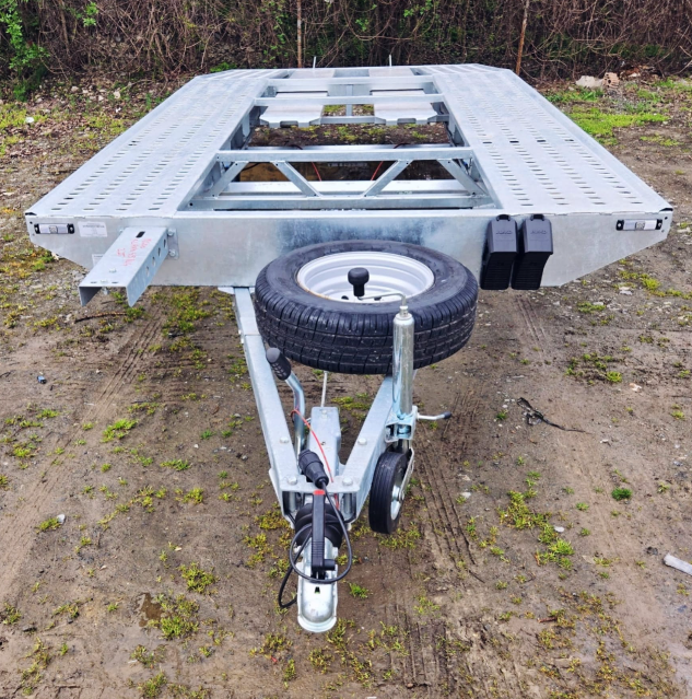 Trailer SLAND 5 M, 2700 kg, 2 axe, roti R13