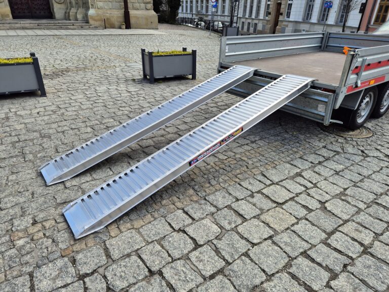 Rampe de încărcare/descarcare aluminiu 2500 x 300 mm, 1750 kg