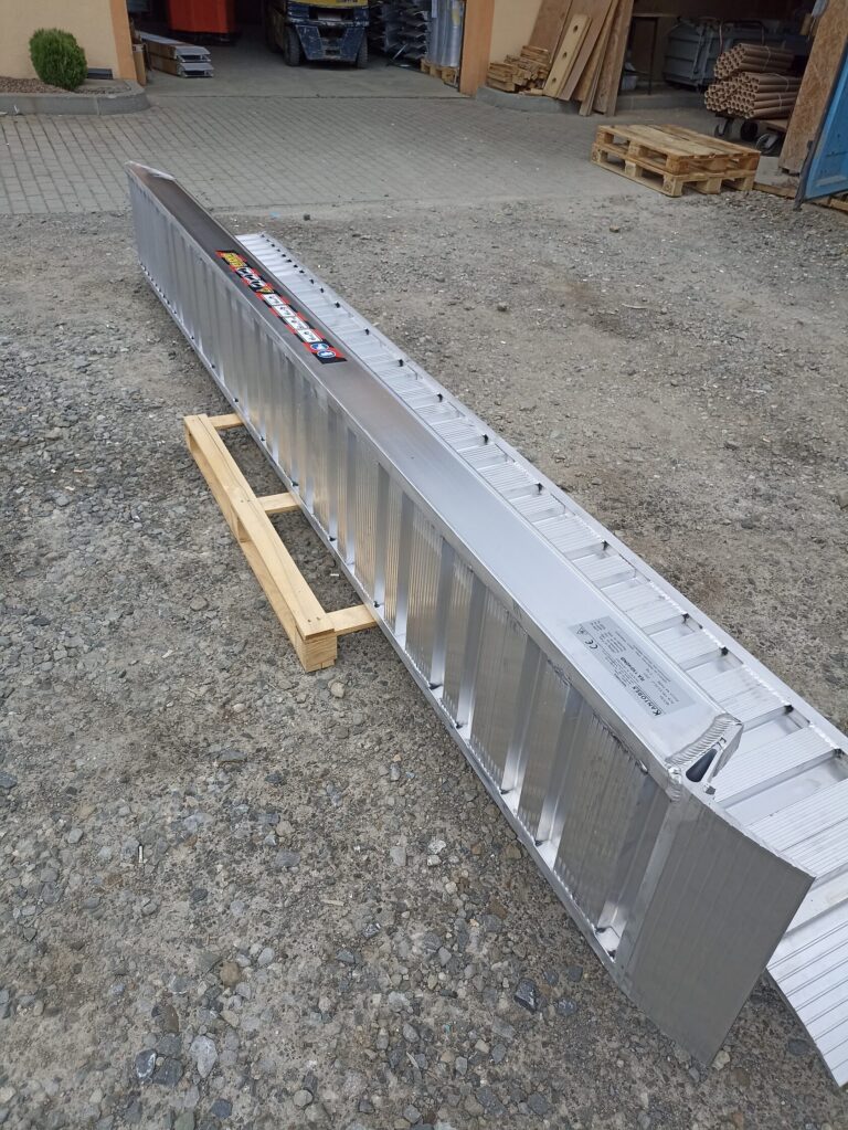 Rampe de încărcare/descarcare aluminiu 3500 x 462 mm, 7100 kg