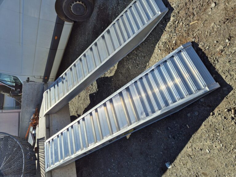 Rampe de încărcare/descarcare aluminiu 2500 x 512 mm, 11950 kg