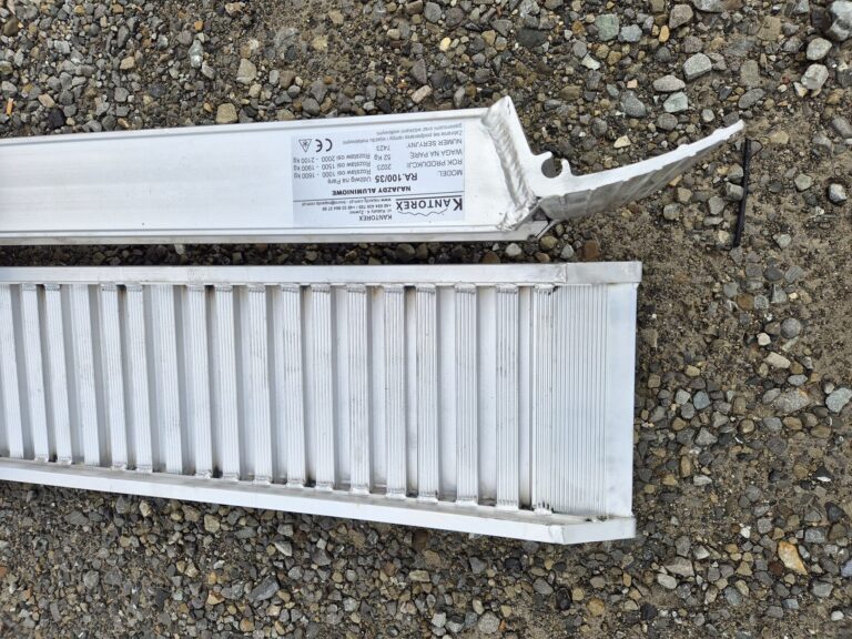 Rampe de încărcare/descarcare aluminiu 3500 x 350 mm, 2100 kg