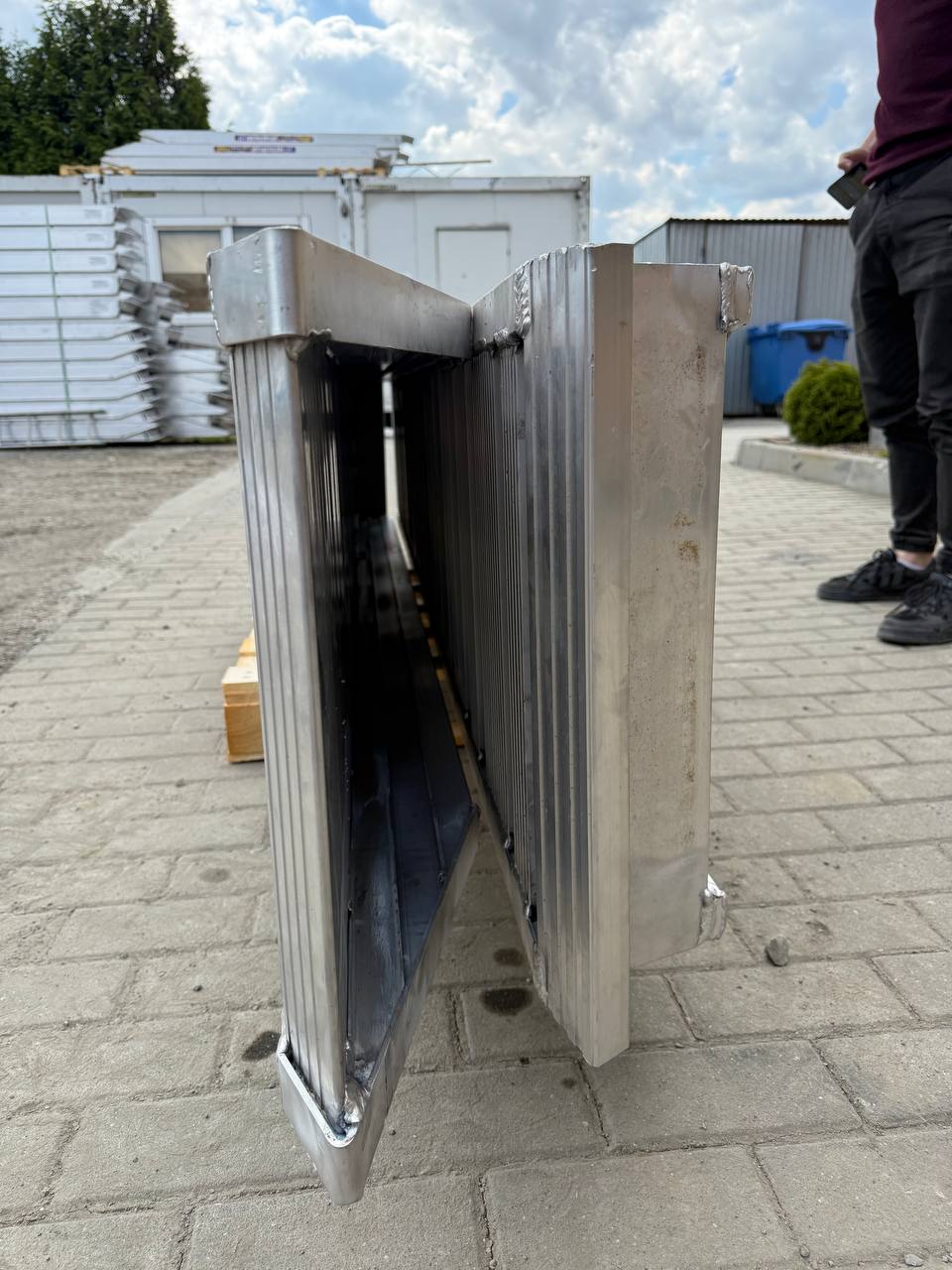 Rampe de încărcare/descarcare aluminiu 2500 x 462 mm, 10000 kg Rampe de încărcare/descarcare aluminiu 2500 x 462 mm, 10000 kg