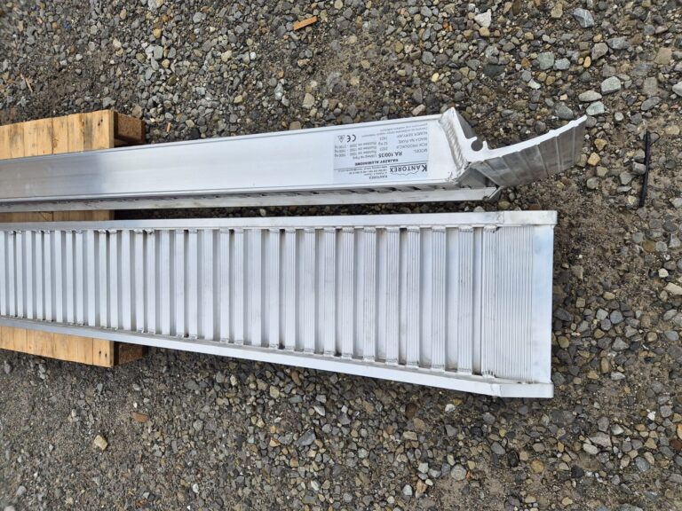 Rampe de încărcare/descarcare aluminiu 3500 x 350 mm, 2100 kg